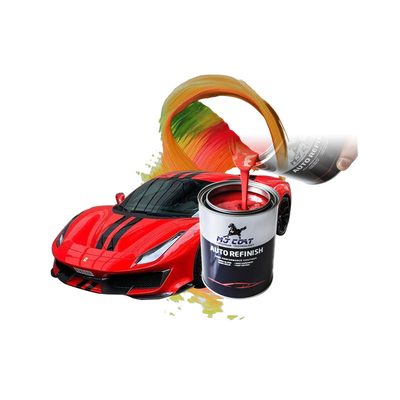 4-6 시간 재차면 시간 광택 있는 자동차 상복 페인트 400-500 평방 피트 커버리지 50 G/L VOC 함유량 이하