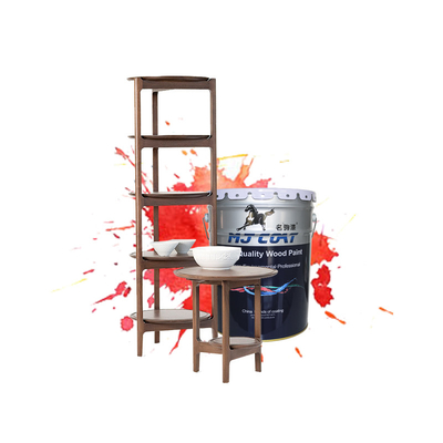 장기간 지속되는 목재 보호 PU 목재 페인트 10-15 Sq.ft / 리터 커버 2-3 코트