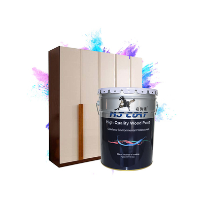 매트 부드러운 PU 목재 페인트 커버 10-15 Sq.ft / 리터 2-3 코트 목재 아름다움을 향상